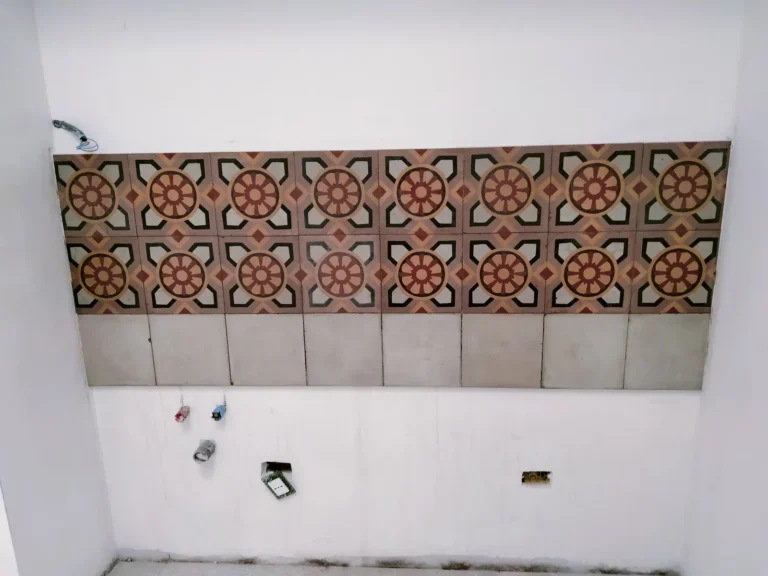 Microlevigatura effetto satinato – pavimento in cementine